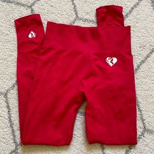 Women’s best red leggings